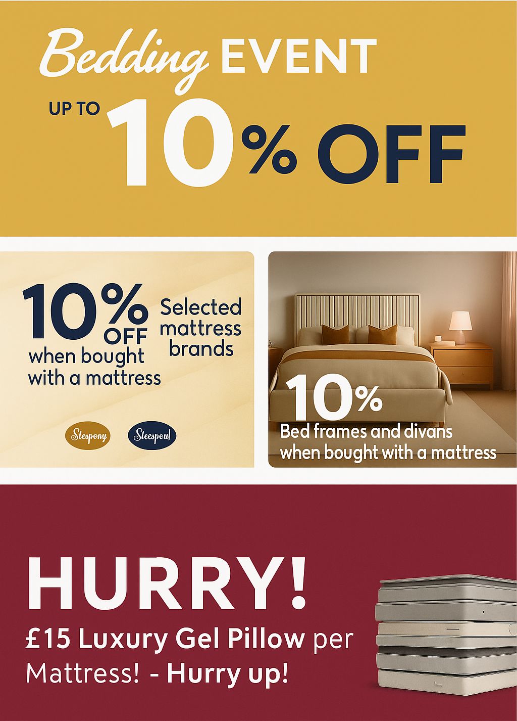 Premium mattress craftsmanship
